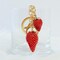 Wrapables Novelty Keychain and Bag Charm for Purse Handbag Backpack, Strawberry